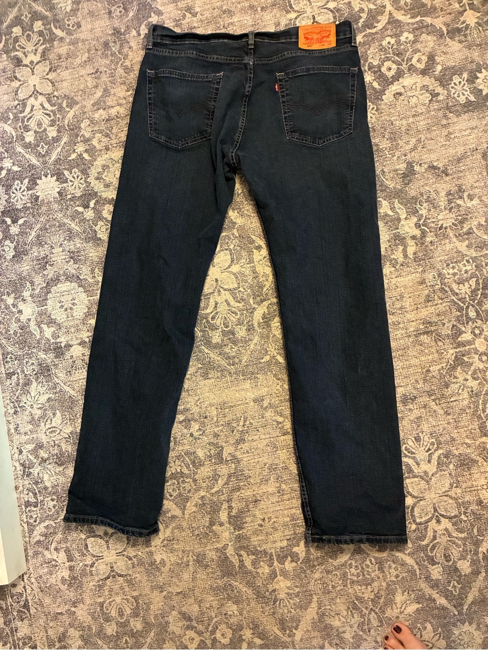 Levi's Men's Indigo Slim Straight Jeans 36x34